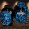 Dallas Cowboys Football Magic God 3D All Over Print Hoodie with Zip up 1