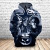 Dallas Cowboys NFL 3D Hoodie for Men and Women All Over Printed for Halloween Horror Night Sweatshirt Pullover 1