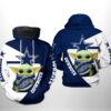 Dallas Cowboys NFL Baby Yoda 3D All Over Print Hoodie with Zip up 1