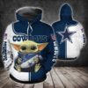 Dallas Cowboys Nfl Baby Yoda 3D All Over Printed Hoodie With Zip Up Dallas Cowboys NFL Baby Yoda 3D All Over Printed Hoodie with Zip Up 1