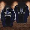 Dallas Cowboys Nfl Football Jesus Cross 3D All Over Print Hoodie With Zip Up Dallas Cowboys NFL Football Jesus Cross 3D All Over Print Hoodie with Zip up 1