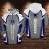 Dallas Cowboys Nfl Limited Edition Men?S And Women?S 3D All Over Print Zip Up Hoodie Option Dallas Cowboys NFL Limited Edition Men s and Women s 3D All Over Print Zip Up Hoodie Option 1