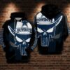 Dallas Cowboys Nfl Punisher Skull Black Men?S And Women?S 3D Full Printing Pullover Hoodie And Zippered Dallas Cowboys NFL Punisher Skull Black Men s and Women s 3D Full Printing Pullover Hoodie And Zippered 1