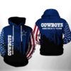 Dallas Cowboys Nfl Team 3D All Over Print Zip Up Hoodie Option Dallas Cowboys NFL Team 3D All Over Print Zip Up Hoodie Option 1