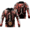 Dallas Cowboys Skull Hoodies Background Smoke Gifts for Fans Dallas Cowboys Skull Hoodies Background Smoke Gifts for Fans 1