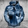 Dallas Cowboys Zipper Hoodies, Pullover Hoodies 3D Death Skull Gifts for Fans Dallas Cowboys Zipper Hoodies Pullover Hoodies 3D Death Skull Gifts for Fans 1