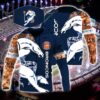 Denver Broncos NFL 3D Printed Pull Over Zip Up Hoodie Great for Layering 1