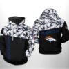 Denver Broncos NFL Camo Veteran Team 3D All Over Print Zip up Hoodie Show Your Support for our Veterans 1