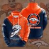 Denver Broncos Nfl Football Team 3D All Over Printed Zip Up Hoodie, A Must Have For Fans Denver Broncos NFL Football Team 3D All Over Printed Zip Up Hoodie A Must Have for Fans 1
