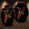 Denver Broncos NFL Skull Guns All Over Print Hoodie for Men and Women 1