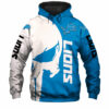 Detroit Lions Hoodies Skull Printed Gifts for Fans 1