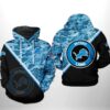 Detroit Lions NFL Camo Team 3D All Over Print Zip up Hoodie 1