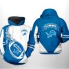 Detroit Lions Nfl Classic 3D All Over Print Zip Up Hoodie Detroit Lions NFL Classic 3D All Over Print Zip up Hoodie 1