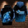 Detroit Lions NFL Football Lions Smoke 3D All Over Print Hoodie 1