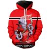 Detroit Red Wings Hoodie Mascot 3D Printed Gifts for Fans 1