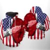 Detroit Red Wings Hoodie US FLag 3D Hoodie Zip Hoodie NHL 3D All Over Print Hoodie Zip Hoodie 1