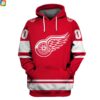 Detroit Red Wings NHL 3D All Over Print Zip up Hoodie Option 1