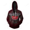 Detroit Red Wings NHL Football Stanley Cup 3D All Over Print Zip up Hoodie Option 1