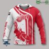 Detroit Red Wings Premium Fan Design 3D Hoodie Zip Hoodie NHL 3D All Over Print Hoodie Zip Hoodie 1