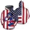 Disney Mickey Buffalo Bills 3D All Over Print Zip Hoodie A Unique Gift 1