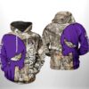 East Carolina Pirates NCAA Camo Veteran Hunting 3D All Over Print Hoodie Zip up Hoodie 1