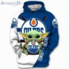 Edmonton Oilers Baby Yoda Star Wars Blue White 3D Hoodie Zip Hoodie NHL 3D All Over Print Hoodie Zip Hoodie 1