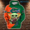 Florida Gators Hoodie 3D Baby Yoda Hug Football Logo Gators Gift Florida Gators Hoodie 3D Baby Yoda Hug Football Logo Gators Gift 0