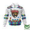 Florida Panthers Autism Awareness Custom Name 3D All Over Print Zip Up Hoodie Florida Panthers Autism Awareness Custom Name 3D All Over Print Zip up Hoodie 1