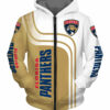 Florida Panthers Zip Hoodies 3D Long Sleeve Gifts for Fans Florida Panthers Zip Hoodies 3D Long Sleeve Gifts for Fans 1