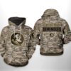 Florida State Seminoles Camo Veteran 3D All Over Print Zip Hoodie Gifts For NCAA Fans 1