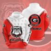 Georgia Bulldogs 3D All Over Print Zip Hoodie Gifts For Ncaa Fans Georgia Bulldogs 3D All Over Print Zip Hoodie Gifts For NCAA Fans 1
