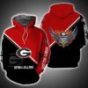 Georgia Bulldogs Fire Eagle 3D All Over Print Zip Hoodie Gifts For Ncaa Fans Georgia Bulldogs Fire Eagle 3D All Over Print Zip Hoodie Gifts For NCAA Fans 1