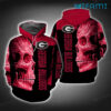 Georgia Bulldogs Hoodie 3D Floral Skull Georgia Bulldogs Gift Georgia Bulldogs Hoodie 3D Floral Skull Georgia Bulldogs Gift 0