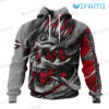 Georgia Bulldogs Skull Hoodie 3D Georgia Bulldogs Gift Georgia Bulldogs Skull Hoodie 3D Georgia Bulldogs Gift 0