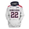 Gonzaga Bulldogs Nfl 3D All Over Print Zip Up Hoodie Option Gonzaga Bulldogs NFL 3D All Over Print Zip up Hoodie Option 1