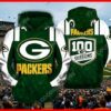 Green Bay Packers 100 Seasons NFL 3D Hoodie 1