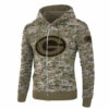 Green Bay Packers Camo Hoodie 3D Printed Gifts for Fans Green Bay Packers Camo Hoodie 3D Printed Gifts for Fans 1