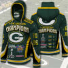 Green Bay Packers Hoodies Mens 4 Times Super Bowl Champions Gifts for Fans 1