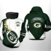 Green Bay Packers Nfl Classic 3D All Over Print Hoodie With Zipper Green Bay Packers NFL Classic 3D All Over Print Hoodie with Zipper 1