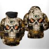 Green Bay Packers Nfl Skull Team 3D All Over Print Zip Up Hoodie Option Green Bay Packers NFL Skull Team 3D All Over Print Zip up Hoodie Option 1