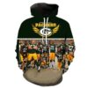 Green Bay Packers Team Unisex 3D All Over Print Zip up HoodieNFL Zip Up Hoodie 1