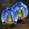 Grinch With Kentucky Wildcats Christmas 3D All Over Print Zip Hoodie Gifts For Ncaa Fans Grinch With Kentucky Wildcats Christmas 3D All Over Print Zip Hoodie Gifts For NCAA Fans 1