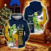 Grinch With Notre Dame Fighting Irish I Hate Morning People 3D All Over Print Zip Hoodie Gifts For NCAA Fans For Christmas 1