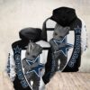 Groot Hug Dallas Cowboys NFL 3D All Over Print Zip up Hoodie Option 1