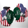 Hawaii Rainbow Warriors Ncaa Us Flag 3D All Over Print Hoodie, Zip-Up Hoodie Hawaii Rainbow Warriors NCAA US Flag 3D All Over Print Hoodie Zip up Hoodie 1