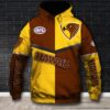 Hawthorn Football Club Hawks 3D Hoodie Zip Hoodie AFL 3D All Over Print Hoodie Zip Hoodie 1