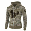 Houston Texans Camo Hoodie 3D Printed Gifts for Fans Houston Texans Camo Hoodie 3D Printed Gifts for Fans 1