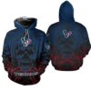 Houston Texans Halloween Pumpkin 3D All Over Print Zip Up Hoodie, Personalized Nfl Hoodie Houston Texans Halloween Pumpkin 3D All Over Print Zip Up Hoodie Personalized NFL Hoodie 1