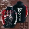 Houston Texans J.J. Watt Deep Steel Blue 3D All Over Print Zip Up Hoodie, Personalized Nfl Hoodie Houston Texans J.J. Watt Deep Steel Blue 3D All Over Print Zip Up Hoodie Personalized NFL Hoodie 1