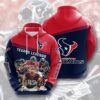 Houston Texans Legends 3D All Over Print Zip Up Hoodie Personalized NFL Hoodie 1